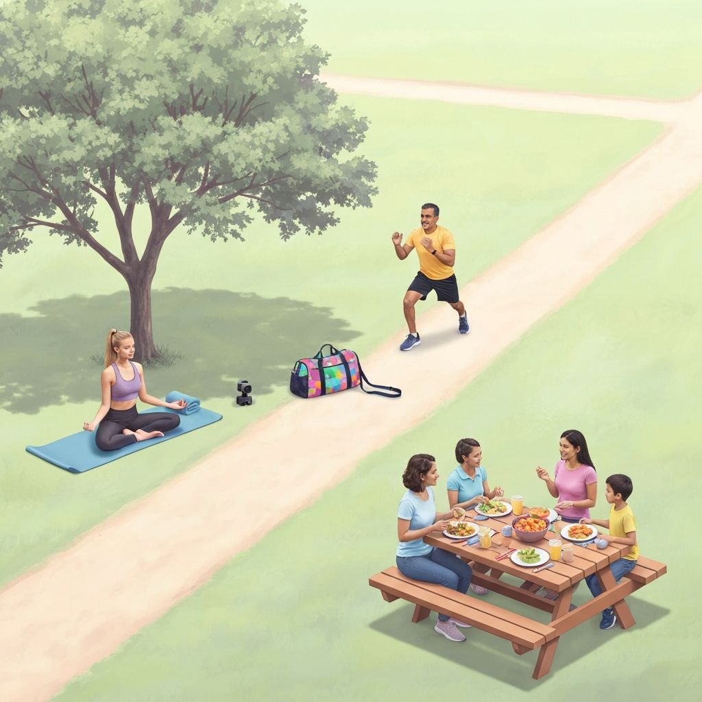 Balanced wellness lifestyle